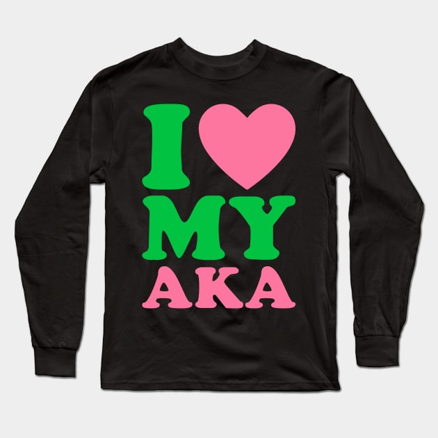 AKA Pretty Wear Long Sleeve T-Shirt by The Greek Mall